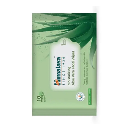 Himalaya Face Wipes Moisturizing Aloe Vera 